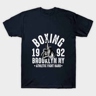 Boxing - Brooklyn NY - Fight Hard T-Shirt